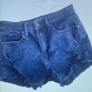 Denim Distressed Women's Shorts